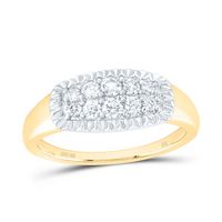 1/2CTW-DIA NK MENS RING