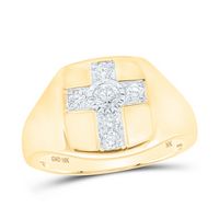 1/2CTW-DIA NK MENS RING