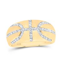 3/4CTW-DIA NK MENS RING