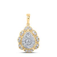 1/2CTW-DIA NK PENDANT