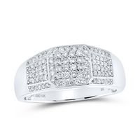 1/2CTW-DIA NK MENS RING