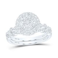 3/4CTW-DIA NKE BRIDAL SET