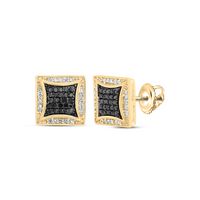 1/3CTW-DIA NK SQUARE EARRING