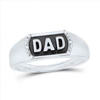 0.024CTW-DIA P1 DAD MENS RING