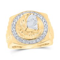 1/2CTW-DIA NK MENS RING