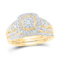 3/8CTW-DIA NK BRIDAL SET
