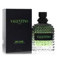 Valentino Uomo Born In Roma Green Stravaganza Eau De Toilette Spray By Valentino 3.4 oz