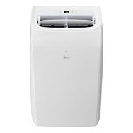 LG - 450 Sq. Ft. Smart Portable Air Conditioner 10,200 BTU - White
