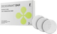 3 Pack Deodorant Bar for Odor Removal, Natural Ingredients Perfect for Furbulous Cat Litter - White