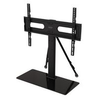 ErgoAV - Tabletop TV Stand for 40&quot; to 75&quot; TVs - Black