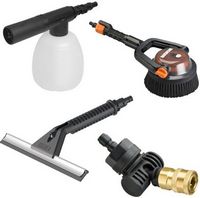 WORX - WA4072 Deluxe Cleaning Kit for Hydroshot - Black