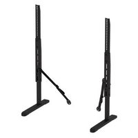 ErgoAV - 37" to 77" Universal Tabletop TV Stand - Black