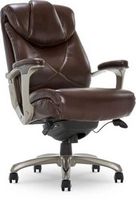 La-Z-Boy - Cantania Bonded Leather Executive Office Chair - Coffee Brown