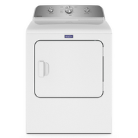 Maytag - 7.0 Cu. Ft. Gas Dryer with Wrinkle Prevent - White