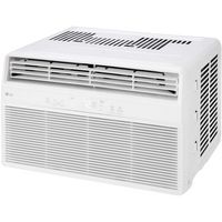 LG - 6,000 BTU Window Air Conditioner with Remote, 115V - White