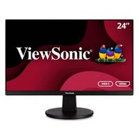 ViewSonic - VA2447-MHU 23.8&quot; LCD FHD Monitor (DisplayPort VGA, HDMI) - Black