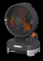 WORX - WX097L.9 20V Misting Fan - Black