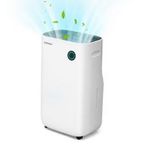 Costway 4500 Sq. Ft Dehumidifier for Home &amp; Basements, 73-Pint Quiet Dehumidifier with 5 Modes - ...