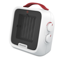 Honeywell - UberHeat 5 Ceramic Heater White - Black