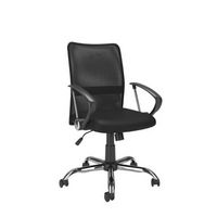 CorLiving WHL-709-C Office Chair with Contoured Mesh Back - Black