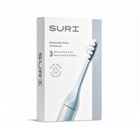 3x SURI Morning Waves Brush Replacement Head in Bio Bag - Blue