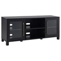 Camden&amp;Wells - Quincy TV Stand for Most TVs up to 65&quot; - Black Grain