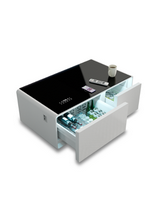 Livtab - Smart Coffee Table with Refrigerated Drawers, Wireless Charging, Bluetooth Speaker, Idea...