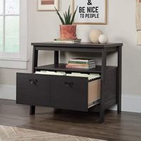 Sauder - Trestle Lateral File Cabinet - Black