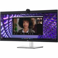 Dell - 34.1" IPS LED Curved 60Hz Monitor with HDR (USB, HDMI) - Black, Silver, Dual Color