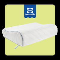 Sealy - Dreamlife™ Contour Memory Foam Pillow, Standard - White