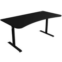 Arozzi - Arena Ultrawide Curved Gaming Desk - Pure Black