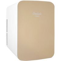 Cooluli - Infinity 0.5 Cu. Ft. Mini Fridge - Gold