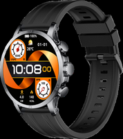 IMIKI - Xplorer Pro GPS Smartwatch, 6 Satellite Positioning, Stainless Steel Body, 1ATM Waterproo...