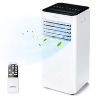 Costway 5000 BTU Portable Air Conditioner Cools up to 250 sq. ft 4-in-1 AC Unit with Cool Fan Deh...