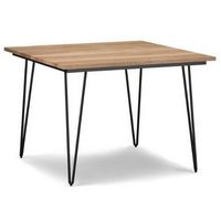 Simpli Home - Hunter 42 inch Square Dining Table - Natural