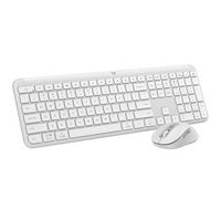 Logitech - MK955 Signature Slim Full-size Wireless Keyboard and Mouse Combo for Windows and Mac w...