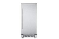 Hanover - Library Series 15&quot; 32-Lb. Freestanding Icemaker with Reverible Door and Touch Controls ...