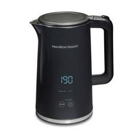 Hamilton Beach - Cool-Touch Digital 1.7 Liter Kettle - Black