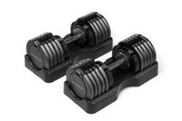 Set of Two NordicTrack 55 lb. Adjustable Dumbbells - Black