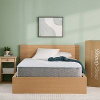 Beautyrest - BeautySleep Slumber Time 12&quot; Hybrid Medium Mattress in a Box -Full - White