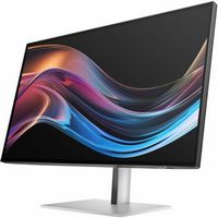 HP - 27&quot; IPS LCD 4K UHD 60Hz Monitor with HDR (USB, HDMI) - Natural Silver, Silver