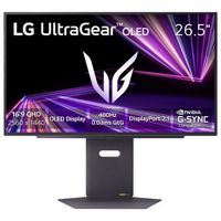 LG - UltraGear 27" OLED QHD 480Hz 0.03ms NVIDIA G-SYNC, AMD Freesync Premium Pro Gaming Monitor (...