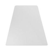 Floortex - Executive Corner Workstation Polycarbonate Chair Mat for Hard Floor 48 x 60 inches - C...