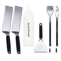 Blackstone - 6-Piece Griddle Essentials Deluxe Toolkit - Silver