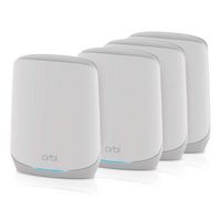 NETGEAR - Orbi 750 Series AX5200 Tri-Band Mesh Wi-Fi 6 System (4-pack) - White