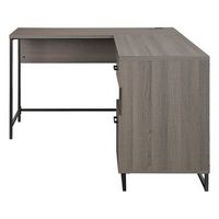 OSP Home Furnishings - Hagney Lane L-Shape Desk - Farm Oak