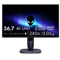 Alienware - AW2725Q 27" QD-OLED 4K UHD 240Hz 0.03-ms FreeSync and G-SYNC Gaming Monitor with HDR ...