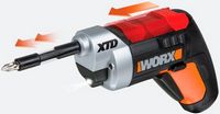 WORX - WX252L 4V XTD Xtended Reach Cordless Screwdriver, Red - Red