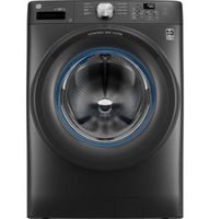 GE - 4.6 Cu. Ft. High-Efficiency Stackable Smart Front Load Washer with Microban Antimicrobial Te...