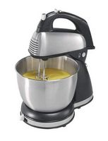 Hamilton Beach - 6-Speed Classic Hand/Stand Mixer - Silver